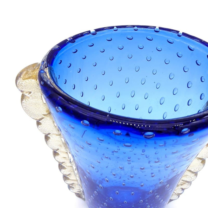 Classic Blue Murano Glass 