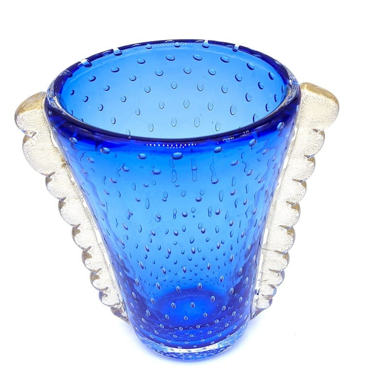 Classic Blue Murano Glass 